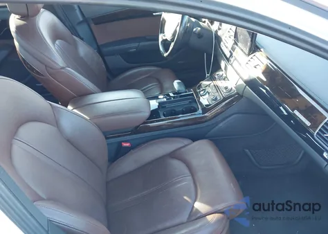 2015 Audi A8 L 4.0T from USA, damaged, VIN WAU32AFDXFN022202